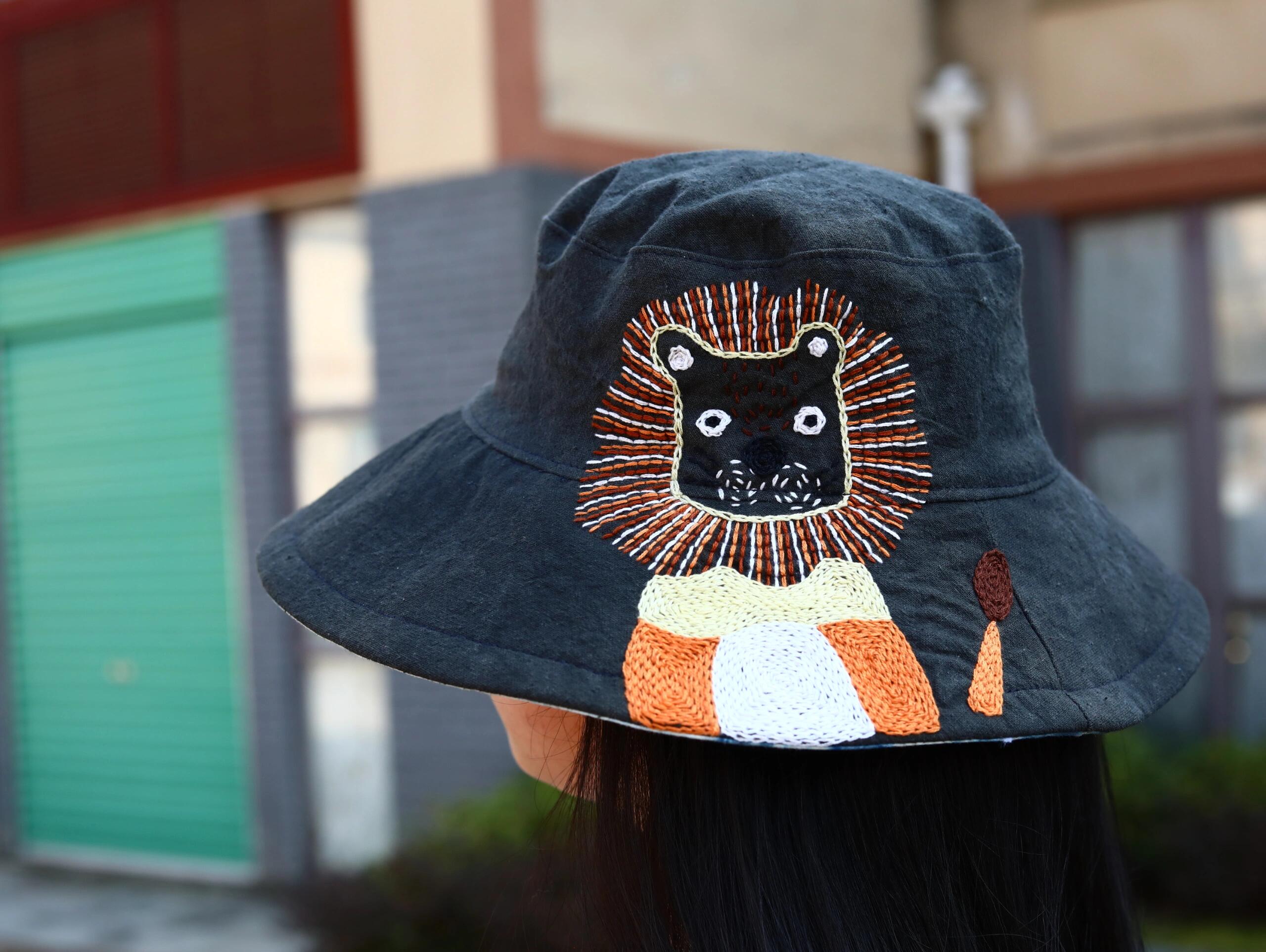 Hand-embroidered table runners