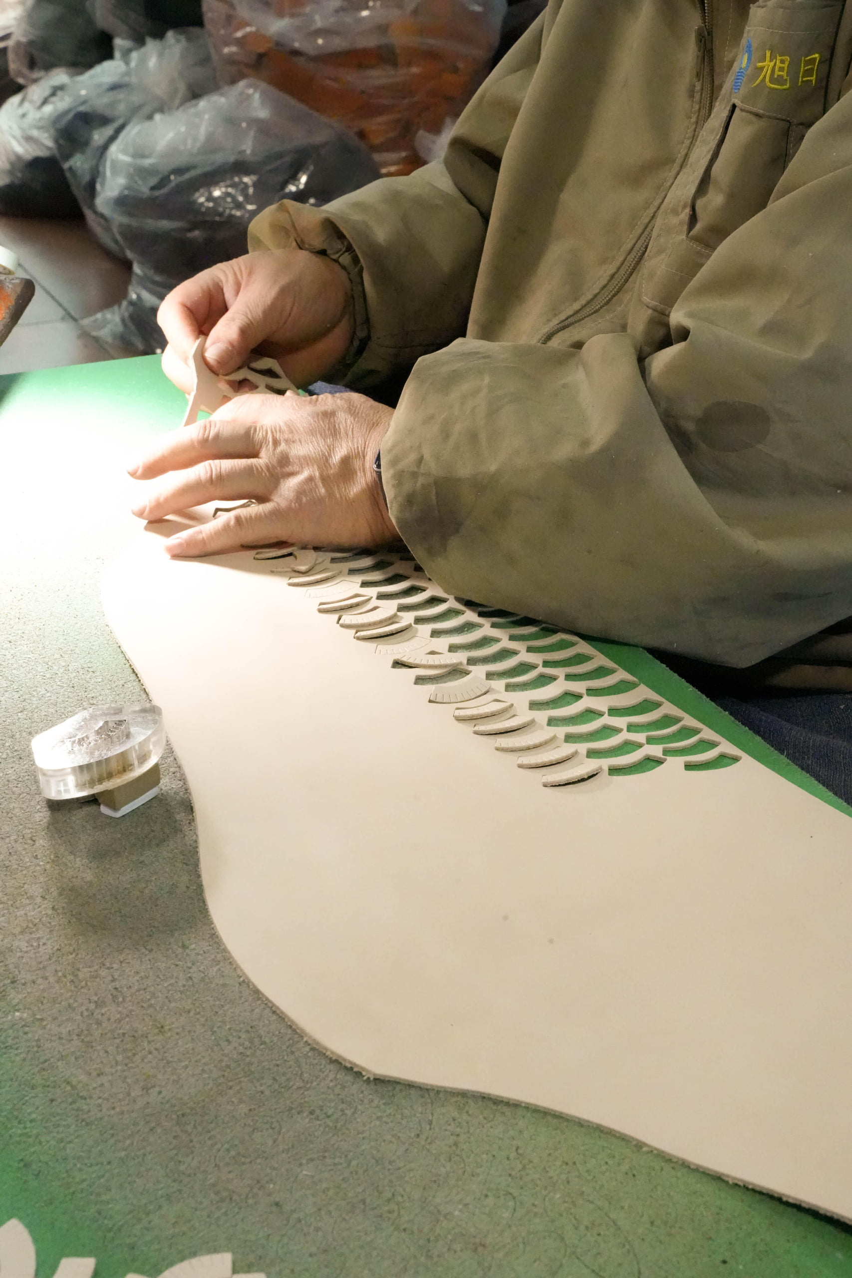 Custom leather shapes and silhouettes