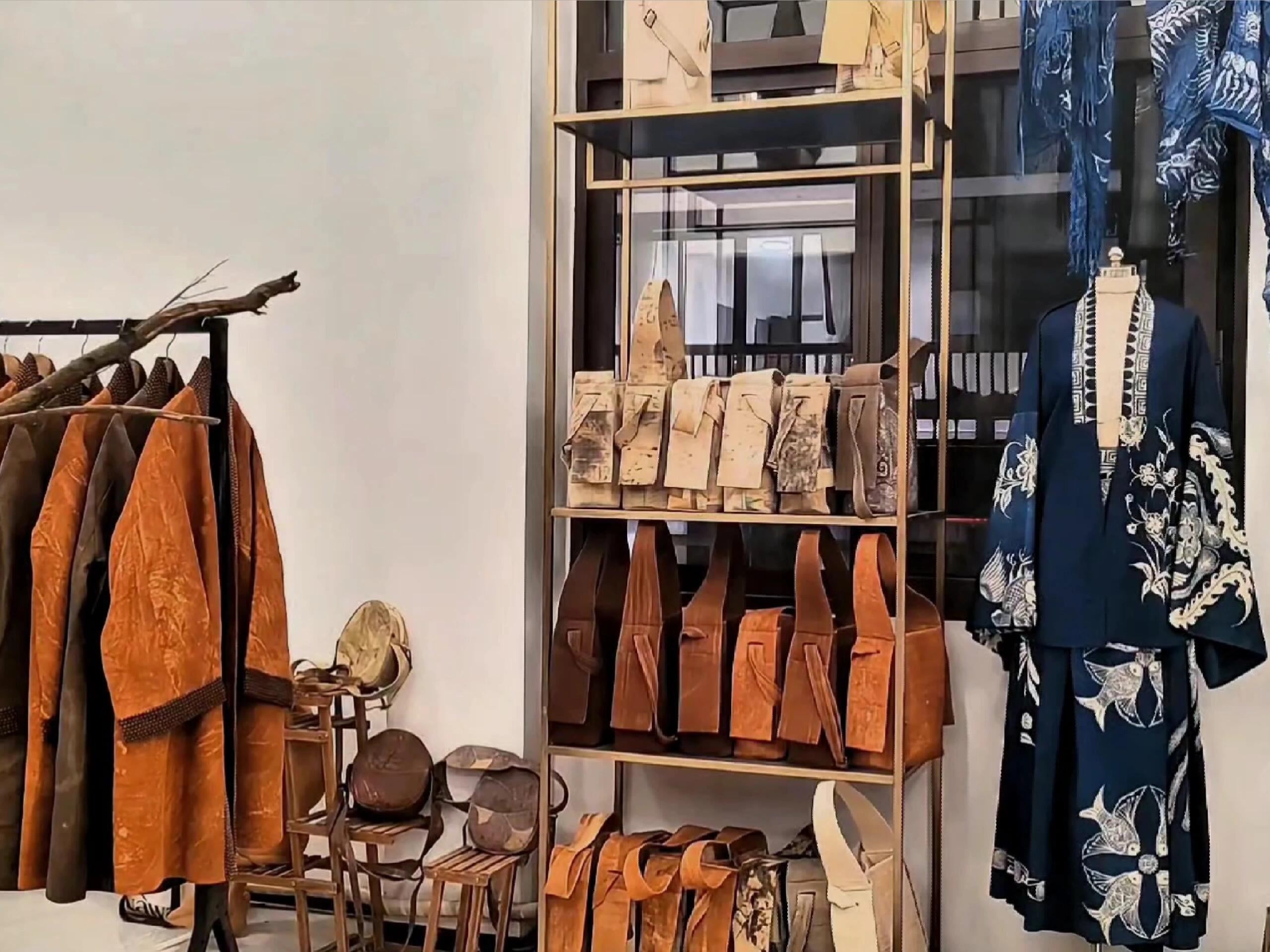 Finished naturally dyed fabrics