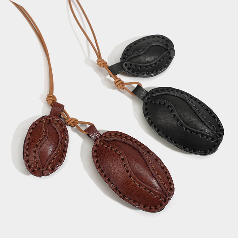 Genuine Leather Bag Charms collection