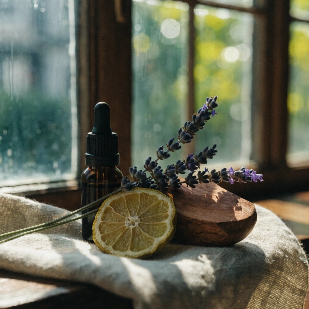 Scent library essential oils